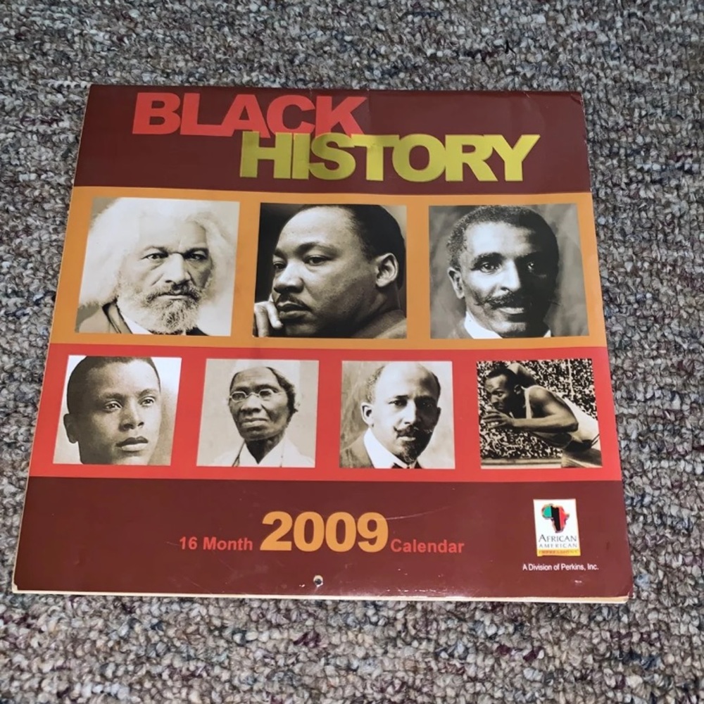 Black History Month Calendar